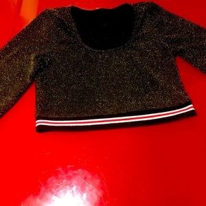 Sparkly Me Crop Top